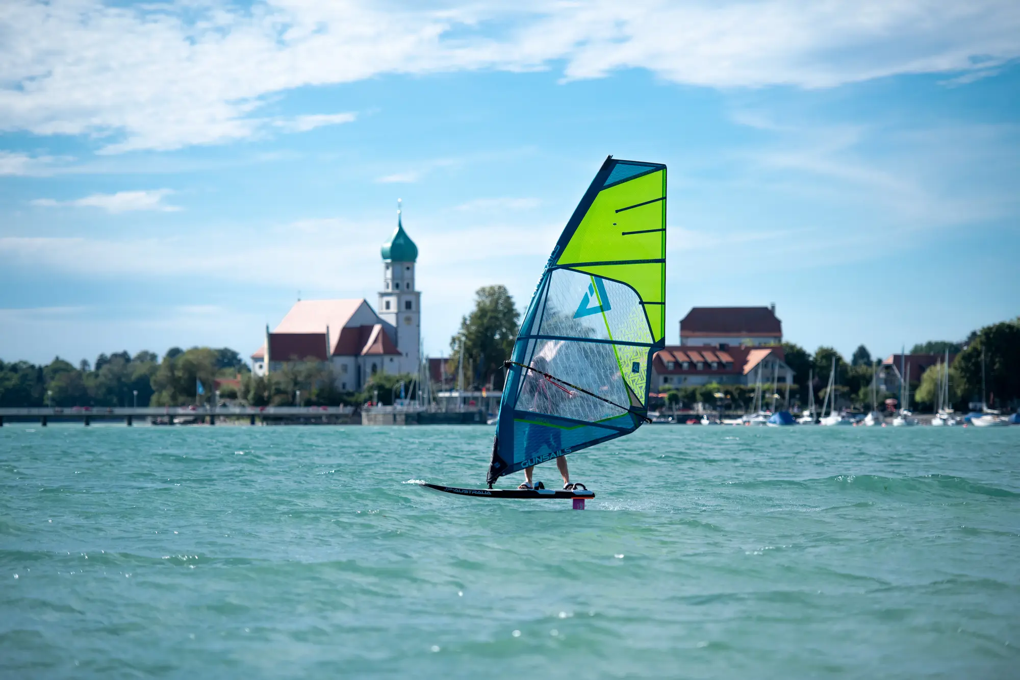 Windsurfer auf dem Bodensee